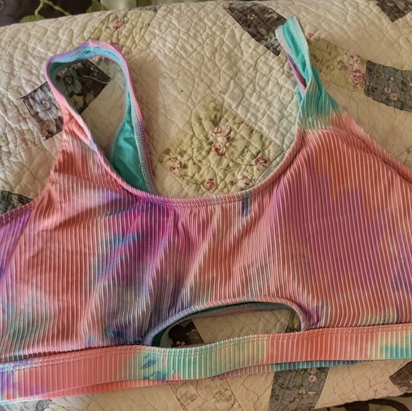 TIE DYED CUT-OUT BIKINI - Picture 3 of 5